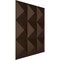 Ekena Millwork 19 5/8in. W x 19 5/8in. H Benson EnduraWall Decorative 3D Wall Panel Covers 2.67 Sq. Ft. WP20X20BECAB - alternate 3